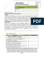 Instrumento Diagnostico BIENESTAR SOCIAL LABORAL