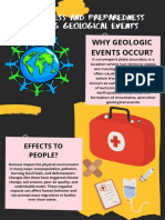 Awareness and Preparedness During Geological Events