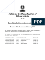 445-NR - Consolidated - 2019-02 - Rules For The Classification of Offshore Units