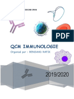 QCM Immunologie
