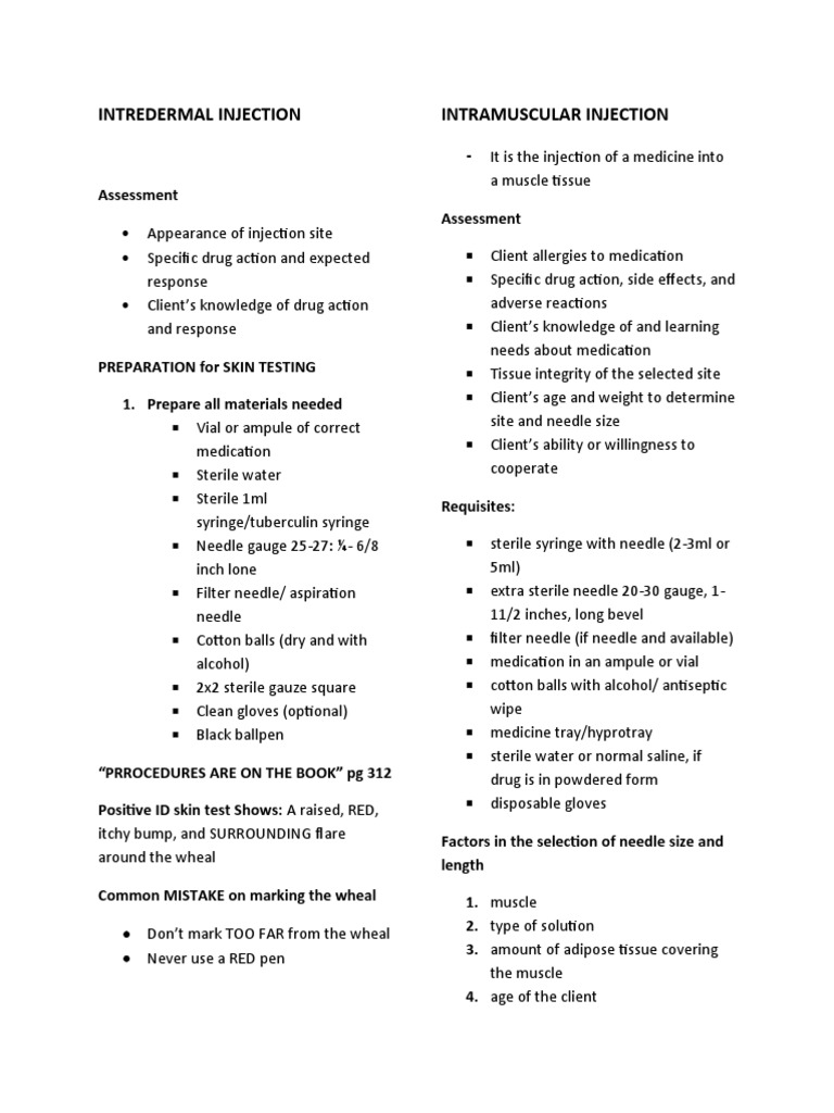 PARENTERAL MEDICATION Part 23 and 4 | PDF | Injection (Medicine ...