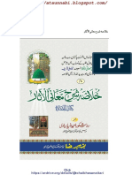 Khulasa Sharah Maani Al Asaar PDF