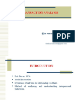 TRANSACTION ANALYSIS, JOHARI WINDOW