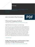 X-Ray Microscopy: Chemical Imaging Analysis