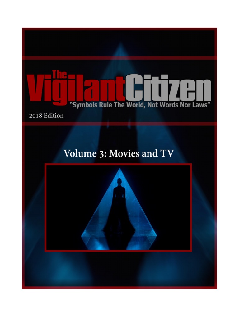 The Vigilant Citizen 2018 Volume 3 Movies and TV PDF PDF Theosophy Dorothy Gale pic