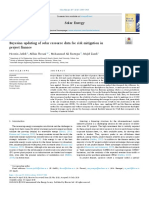 Bayesian Updating of Solar Resource Data For Risk Mitigation in Project Finance PDF