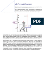 A Self-Powered Generator