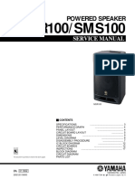 MSR100/SMS100: Powered Speaker