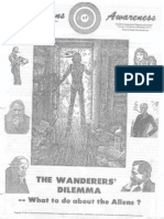 Cosmic Awareness 1991-09: The Wanderers Dilemma: What To Do About The Aliens?