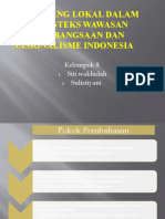 Pandang Lokal Dalam Konteks Wawasan Kebangsaan Dan Nasionalisme Indonesia