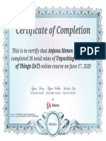 AM IOT Certificate