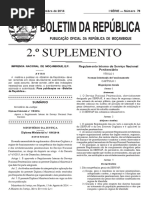 Diploma Ministerial 159-2014- Regulamento do SERNAP