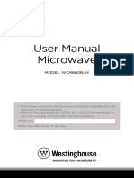 User Manual Microwave: Model: Wcm660B/W