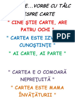 Proverbe, VOCABULAR CARTEA