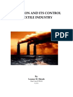 Pollutionanditscontrol Intextileindustry PDF