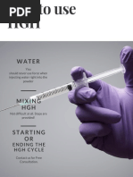 HGH Injection Administration Guide | PDF | Growth Hormone