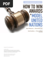 Download How to Win Awards in Model United Nations - Sample Pages by Best Delegate SN47936118 doc pdf