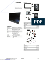 Illustrated Parts & Service Map: HP 100B All-In One PC