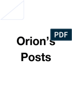 Orion's Posts Version 2 PDF