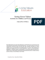 Living Green Values Activities For Children and Young Adults PDF