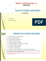 Direito Consttitucional III - ÓRGÃOS DO PODER JUDICIÁRIO- PARTE 1