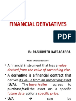 Financial Derviatives: Dr. Raghuveer Katragadda
