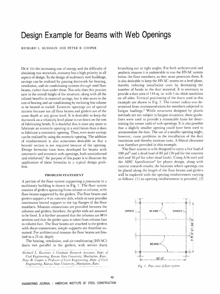 Image Result For Technical Design Of Steel Beams With Large Web Openings
