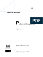 Lahera Politica y Politicas Publicas Serie Politicas Sociales N° 95 (1)
