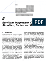 Beryllium, Magnesium, Calcium, and Radioactive Elements