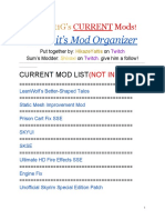 Summit's Current Mod List PDF