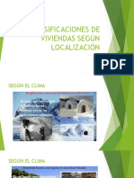 Clasificacion de Viviendas Segun Localizacion