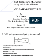 Ocean Engineering and Naval Architecture: Vibration of Floating Structures