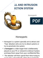 Firewall and Intrusion Detection System: Honeypots