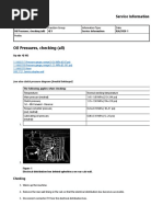 Volvo L120B  pressures