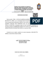 Tcnel. Lex Dulio Almeida Alvarado Decano Del Núcleo Bolivar Pto. Ordaz