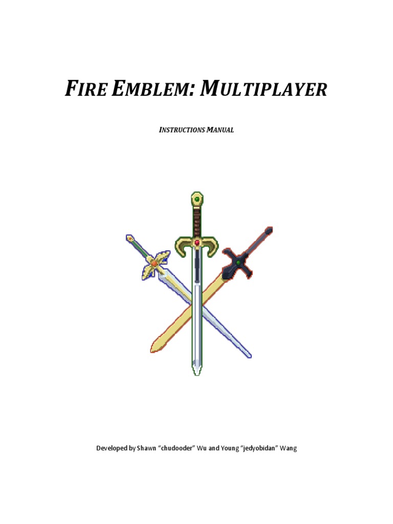 Fire Emblem Multiplayer Instructions | PDF | Client (Computing ...