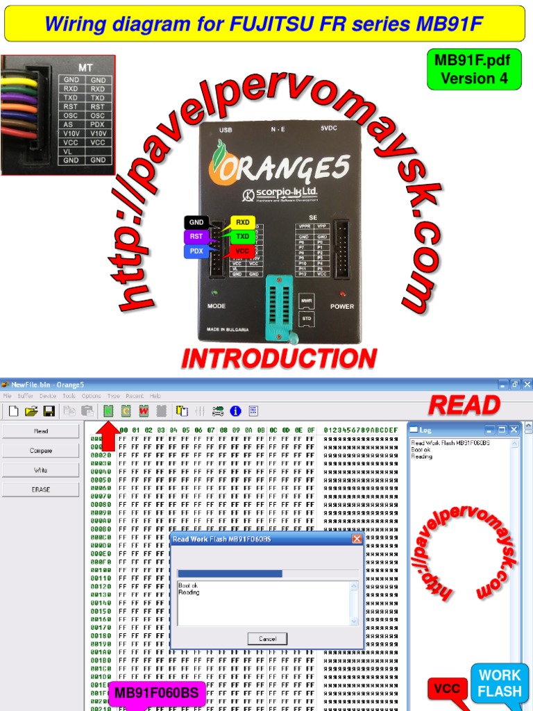 Fujitsu MB91F Wiring Diagram Guide | PDF | Computers