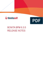 Bonita BPM 6.3.5 Release Notes