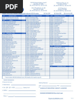 Please Circle Tests Needed and Provide Relevant ICD10 Codes