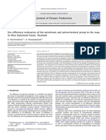 Eco Efficiency Evaluation of The Petroleum and Petrochem - 2011 - Journal of Cle