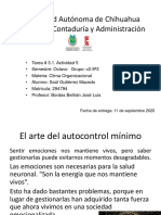 El Arte Del Autocontrol Minimo PDF