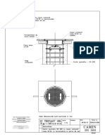 Camin Dn 500 cu capac compozit clasa B125 cu izolatie-Model