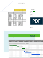 Gantt Chart Excel Template - Excel - 2007-2013-ES2