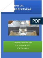 Informe de Experimento