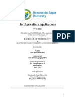 For Agriculture Applications: Bachelor of Technology