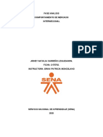 Análisis del comportamiento de mercados internacionales