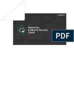 Kaspersky Endpoint Security Cloud Course Presentation With Notes PDF