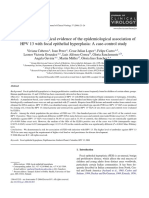 Molecular and Serological Evidence of The Epidemiological Association of HPV 13 With Focal Epithelial Hyperplasia: A Case-Control Study