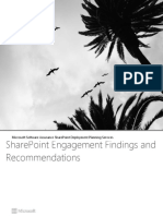 SharePoint Findings and Recommendations