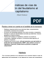 Problemáticas de vías de transición del feudalismo al capitalismo  (1)